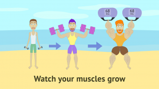 Muscle Clicker: Gym Game screenshot 2