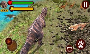 tiger vs dinosauru petualangan screenshot 1