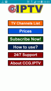 CCG.IPTV - Access 4500+ Premium TV Channels! screenshot 1