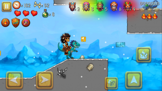 Super Warrior Dino Adventures screenshot 1