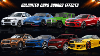 Car Sound Effects with Gas Pedal & Speedometer screenshot 4