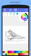 Cool Sneakers Coloring Book screenshot 14