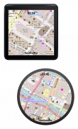 OSM City Maps for Android Wear screenshot 3