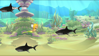 هجوم سمك القرش حورية البحر screenshot 2