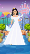 打扮公主婚礼游戏：装扮和发型游戏 — 时尚女生婚礼设计师 screenshot 13