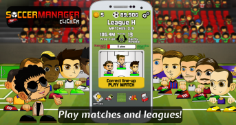 Futebol Manager Clicker screenshot 2