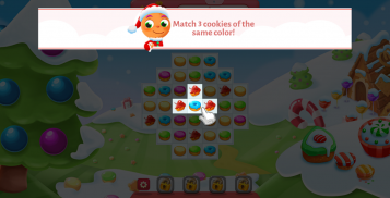 Cookie Crush Christmas Match screenshot 3