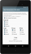 Unix/Linux Permissions Calculator screenshot 5