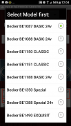 Becker 5Digit Radio Code screenshot 0