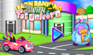 Basic Banking & ATM simulator with Mr Fat Unicorn screenshot 2