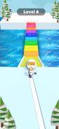 Snow Race 3D: Ice Bridge Run screenshot 5