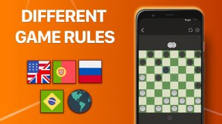 Draughts (Checkers) - Classic Board Game screenshot 1