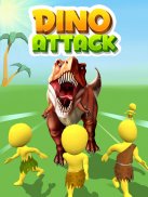 Simulator serangan dinosaurus 3D screenshot 5