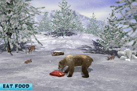Sobrevivência da Família Urso Polar jogo de urso screenshot 10