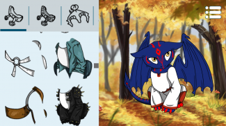 Creador de avatares: Dragones screenshot 9