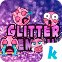 Glitter Emoji Stickers for Chatting (Add Stickers) Icon