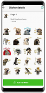 WASticker - chien autocollant screenshot 0