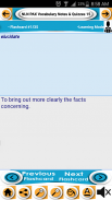 NLN PAX Vocabulary Exam Review Notes & Quizzes screenshot 3
