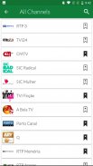 Portugal Mobile TV Guide screenshot 1