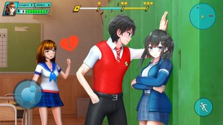 School Love Life: Anime Games screenshot 6