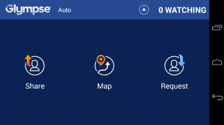 Glympse for Auto - Share GPS screenshot 0