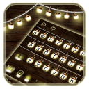 Warm Light Lanterns tema do teclado Icon