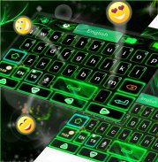 Green Flame GO Keyboard theme screenshot 8