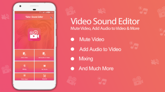Video Sound Editor: Add Audio, Mute, Silent Video screenshot 6