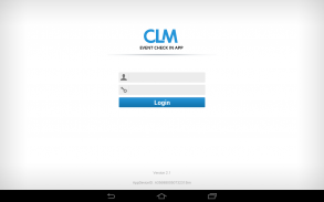 CLM Event Check-In screenshot 2