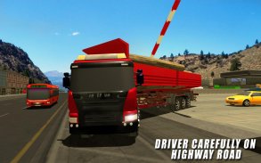 US Truck Simulator Cargo Truck Transporter 2018 screenshot 9