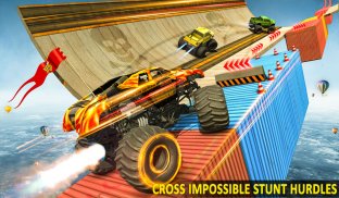 Ramp Monster Truck Stunts:New Racing Games screenshot 11