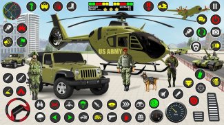 美军陆运货物：军用飞机游戏 screenshot 4