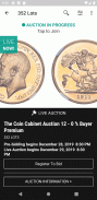 The Coin Cabinet Auctions screenshot 1