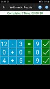 Simple Arithmetic Puzzle screenshot 0