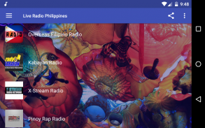 Live Radio Philippines - Pinoy Music Stations screenshot 1