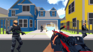 Grand FPS Pixel Battle: The Unknown City screenshot 1