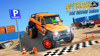 Offroad Prado Car Parking Game screenshot 0