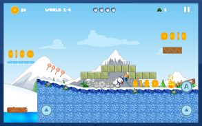 Snowman Dash: Epic Jump & Run screenshot 10