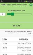 CHP - השוואת מחירים בסופר screenshot 1