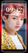 Lock Screen for Jungkook & Wallpapers screenshot 1