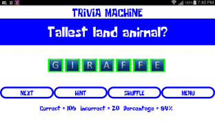 Trivia Machine screenshot 0