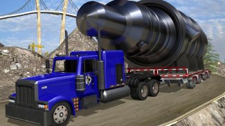 Construção Cargo Truck sim 3d screenshot 5