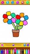 Flower Coloring Book & Drawing Book screenshot 6