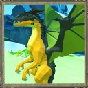 Fire Dragon Sims: 3D Hunt Game Icon