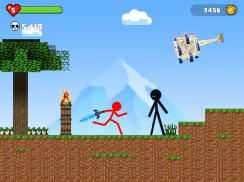 Stick-man Battle - Craft World screenshot 1