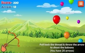 Balloon Shooting: Archery game screenshot 0