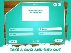 Kviz igre za učenje pridjeva screenshot 3