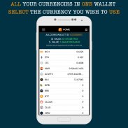 AllCoins Wallet for Digital Currencies screenshot 2