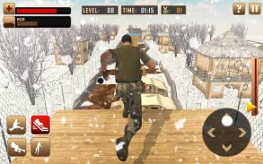 अमेरिकी सेना प्रशिक्षण स्कूल खेल: बाधा कोर्स दौड़ screenshot 7