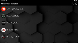 Metal Music Radio Full screenshot 2